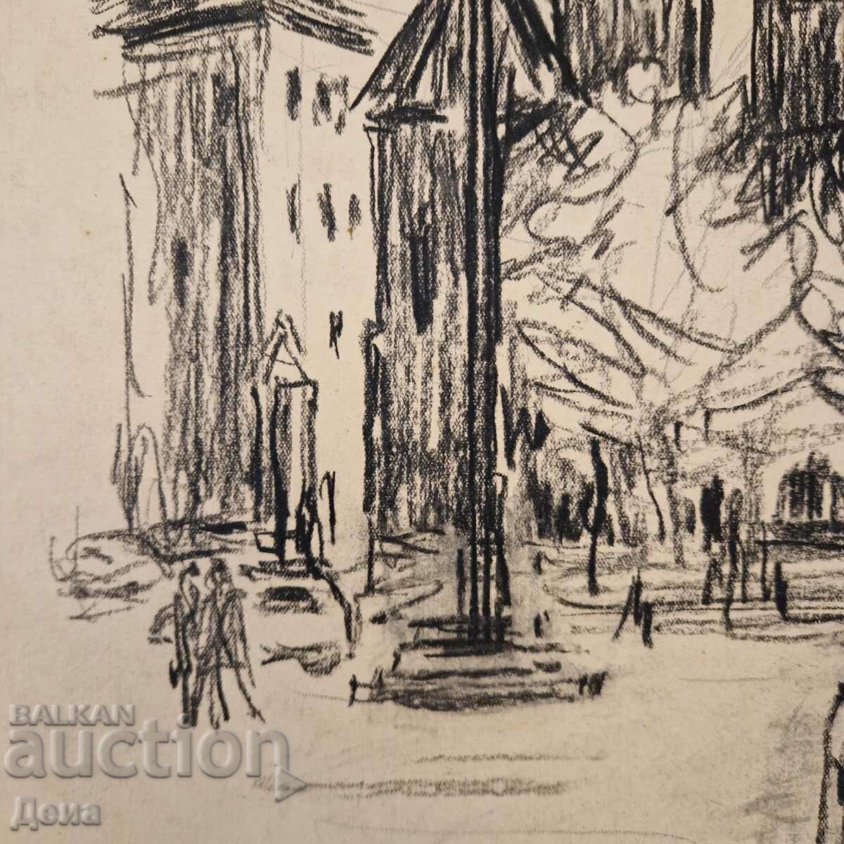 Delivery of Zhivka Peicheva's drawing