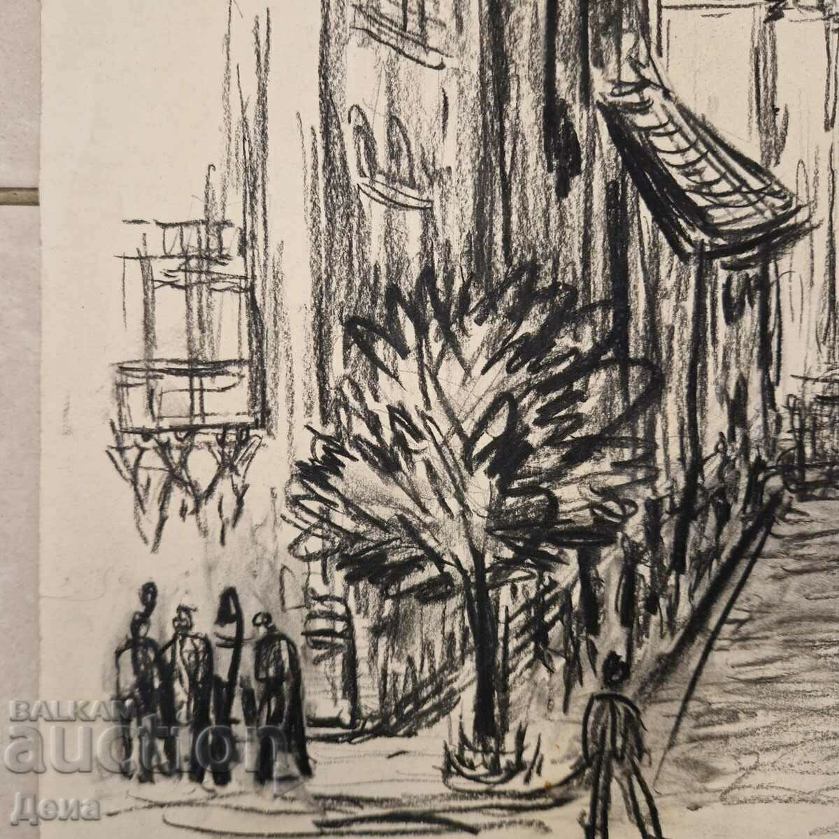 Delivery of Zhivka Peicheva's drawing Delivery of Zhivka Peicheva's drawing