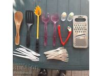 Lot of household utensils.