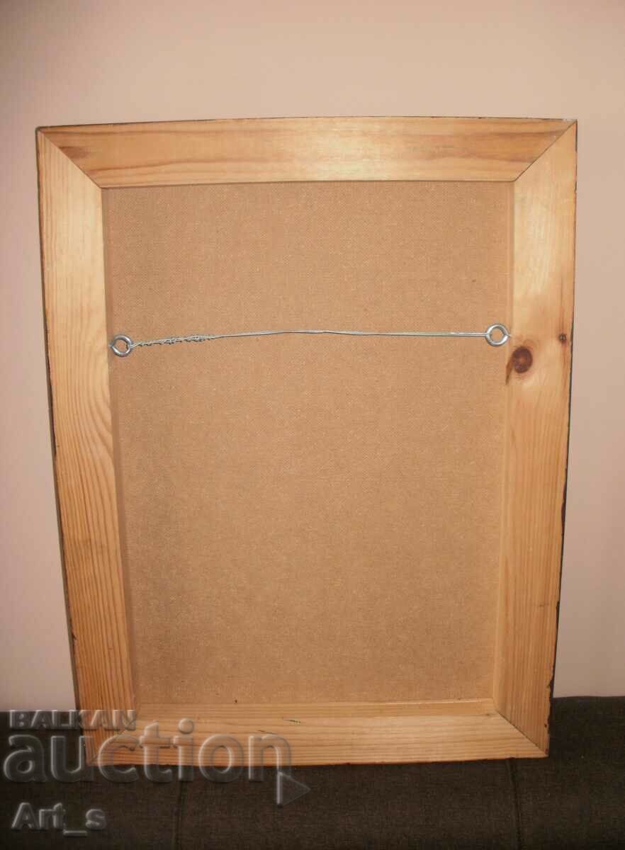 Pagoda - Asian oil painting in frame - 7 Pagoda - Asian oil painting in frame - 7