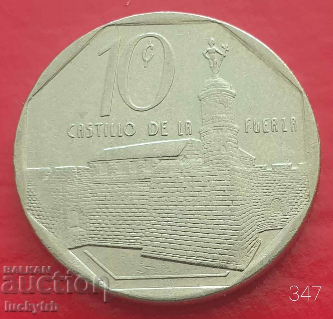 10 centavos 1994 - Κούβα