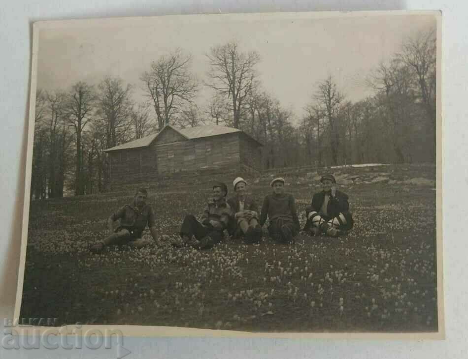 . 1932 УЗАНА ГАБРОВО ХИЖА ТУРИСТИЧЕСКА СНИМКА ФОТОГРАФИЯ