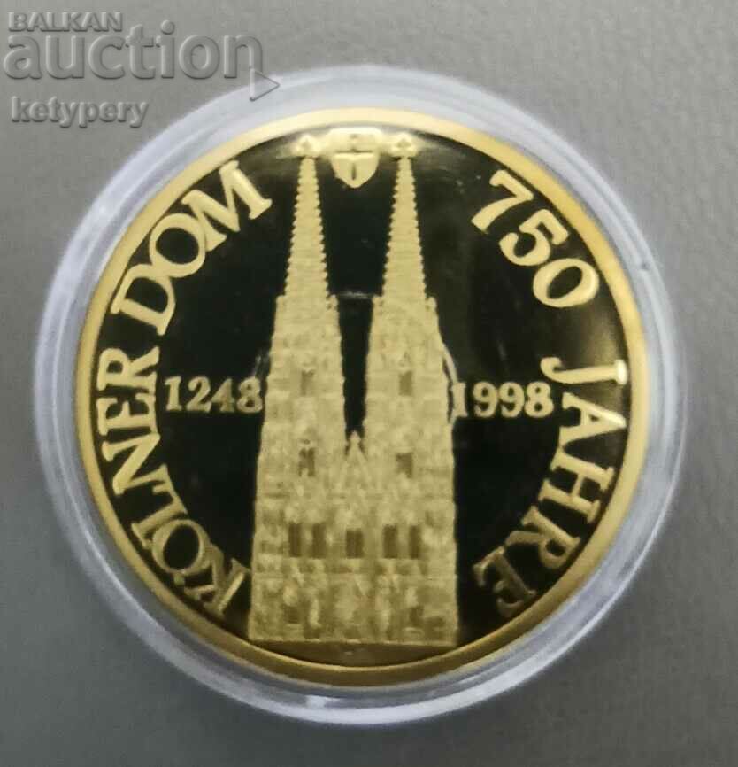Auction 750 years of Cologne Cathedral - Commemorative medal Auction 750 years of Cologne Cathedral - Commemorative medal