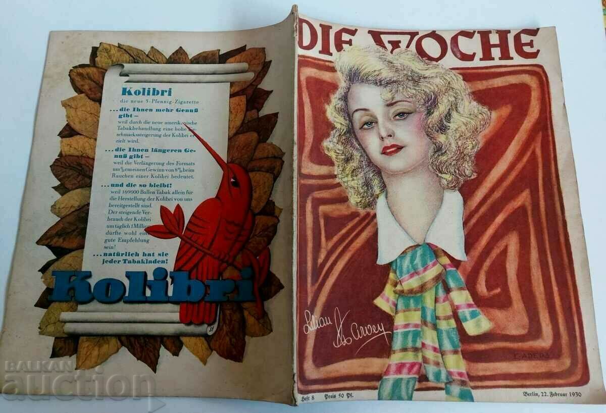 . 1930 DIE WOCHE MAGAZINE ΕΦΗΜΕΡΙΔΑ ΑΡΙΘ. 8