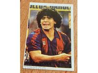 . 1987 MARADONA SOCCER CALENDAR SOCIAL PERFECT CALENDAR