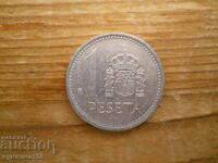 1 peseta 1987 - Spain