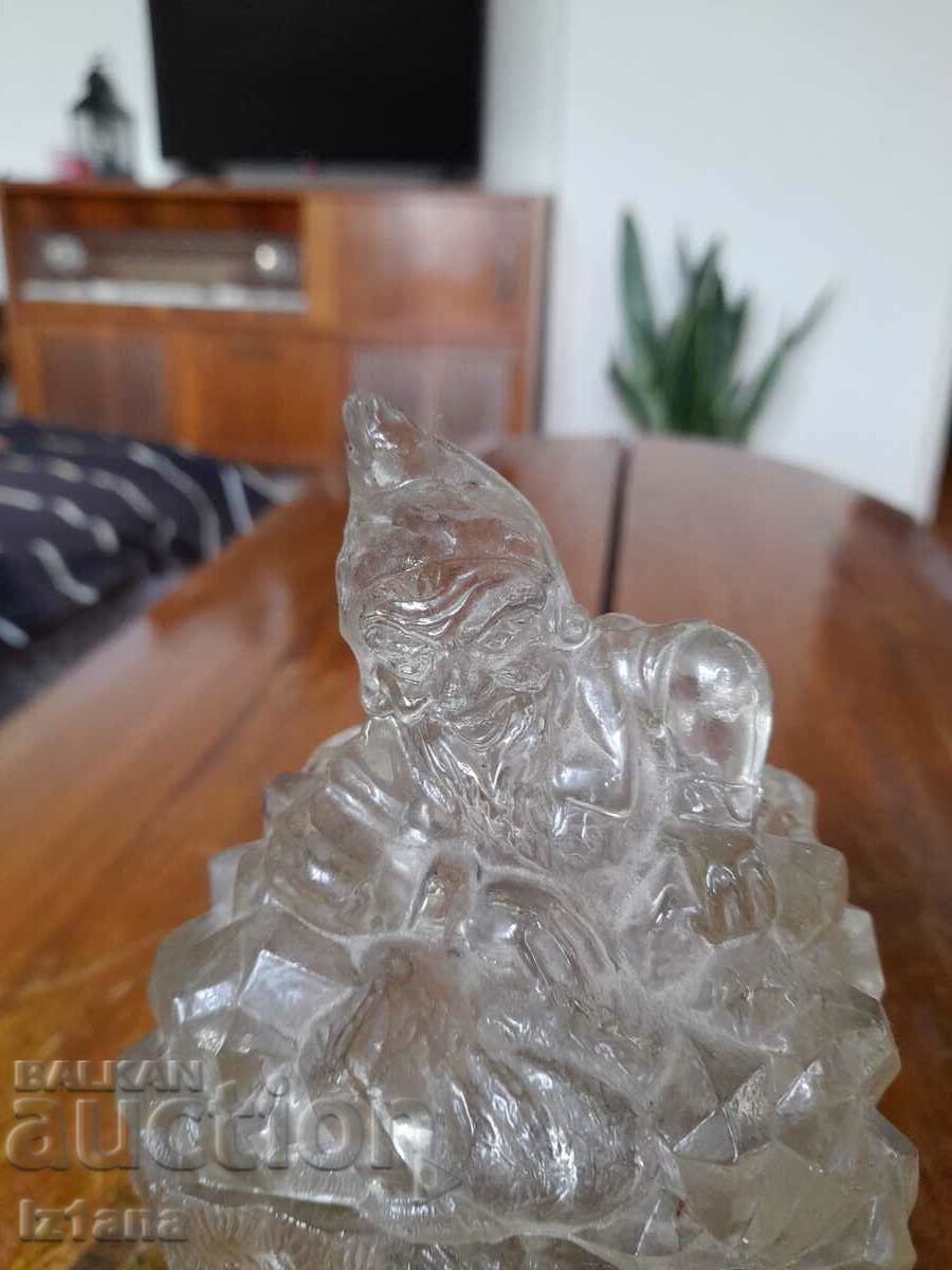 Vechi vas de zahăr din sticlă cu preț 32.00 BGN | € 16.36 Vechi vas de zahăr din sticlă cu preț 32.00 BGN | € 16.36