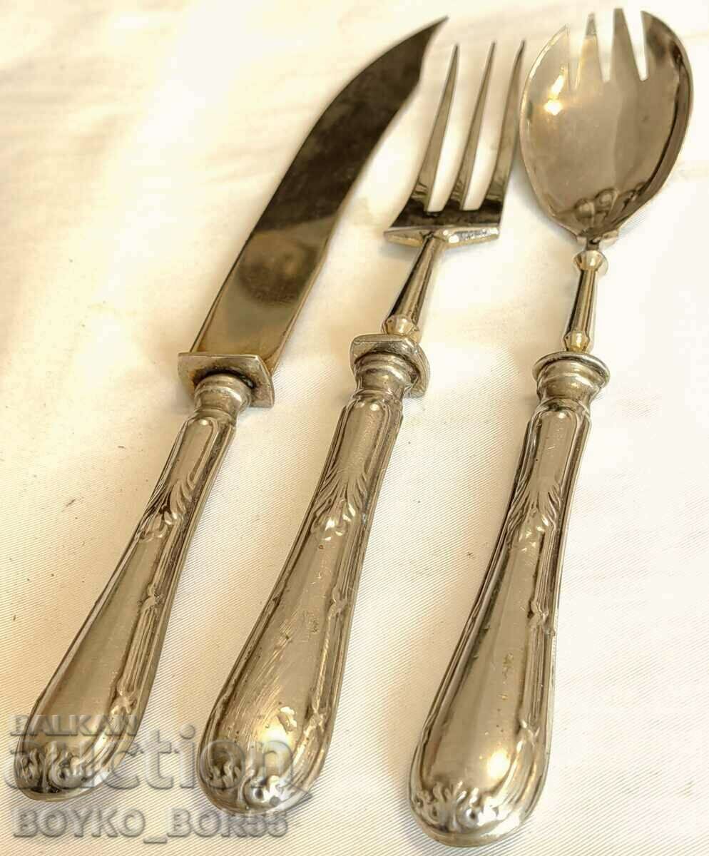 Delivery of Large Antique French Aristocratic Serving Flatware Delivery of Large Antique French Aristocratic Serving Flatware