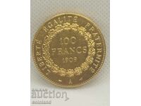 100 FRANC 1909 - REPRODUCERE REPLICA