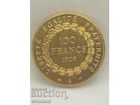 100 FRANC 1909 - REPLICA REPRODUCTION