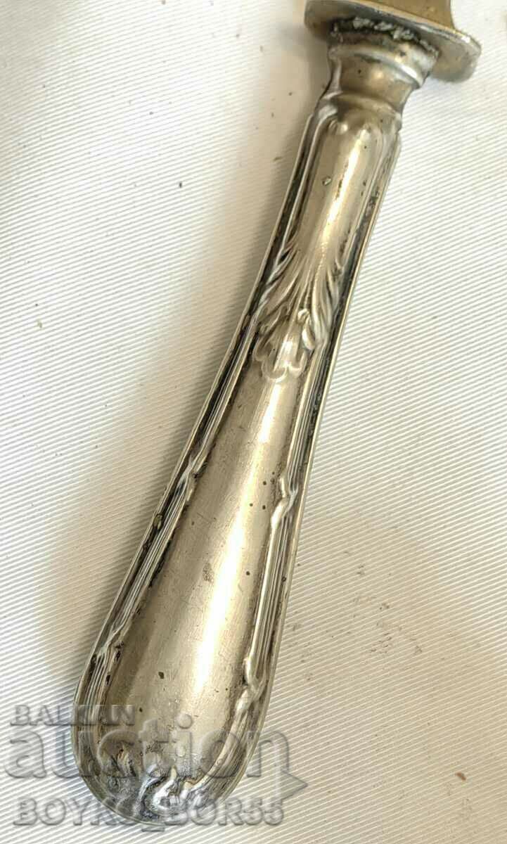 Μεγάλα μαχαιροπήρουνα σερβιρίσματος παλαιών γαλλικών αριστοκρατικών - 6 Μεγάλα μαχαιροπήρουνα σερβιρίσματος παλαιών γαλλικών αριστοκρατικών - 6