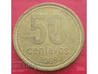 50 centavos 2009 - Argentina