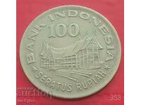 100 Rupees 1978 - Indonesia Forestry for Prosperity