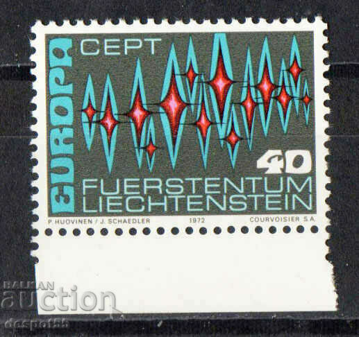 1972. Liechtenstein. Europa.