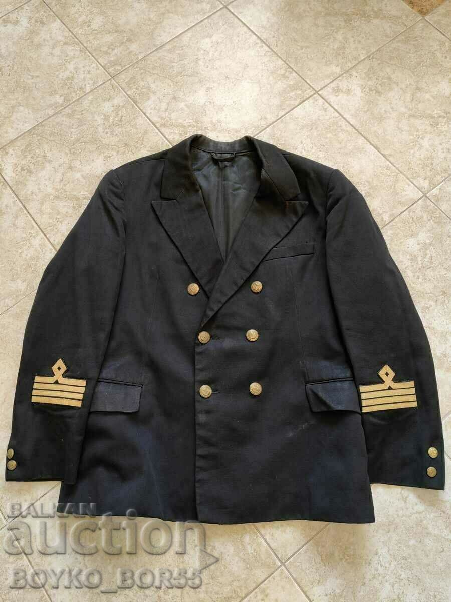 Bulgarian Marine Social Jacket Ship's Captain 1970s