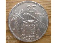 25 pesetas 1957 - Spain