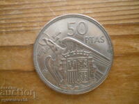 50 pesetas 1957 - Spania