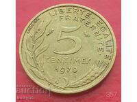 5 centimes 1970 - France