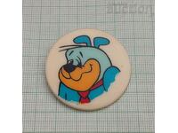 CHOPPER THE DOG ANIMATED BADGE