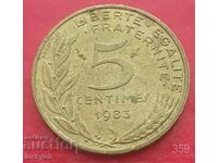 5 centimes 1983 - France