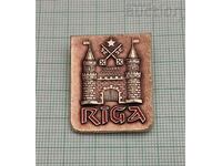 RIGA LATVIA COAT OF COAT OF CITY BADGE