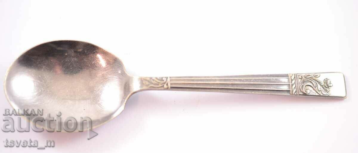 Silver plated spoon for tea, coffee or dessert - England