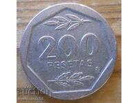 200 pesetas 1987 - Spain