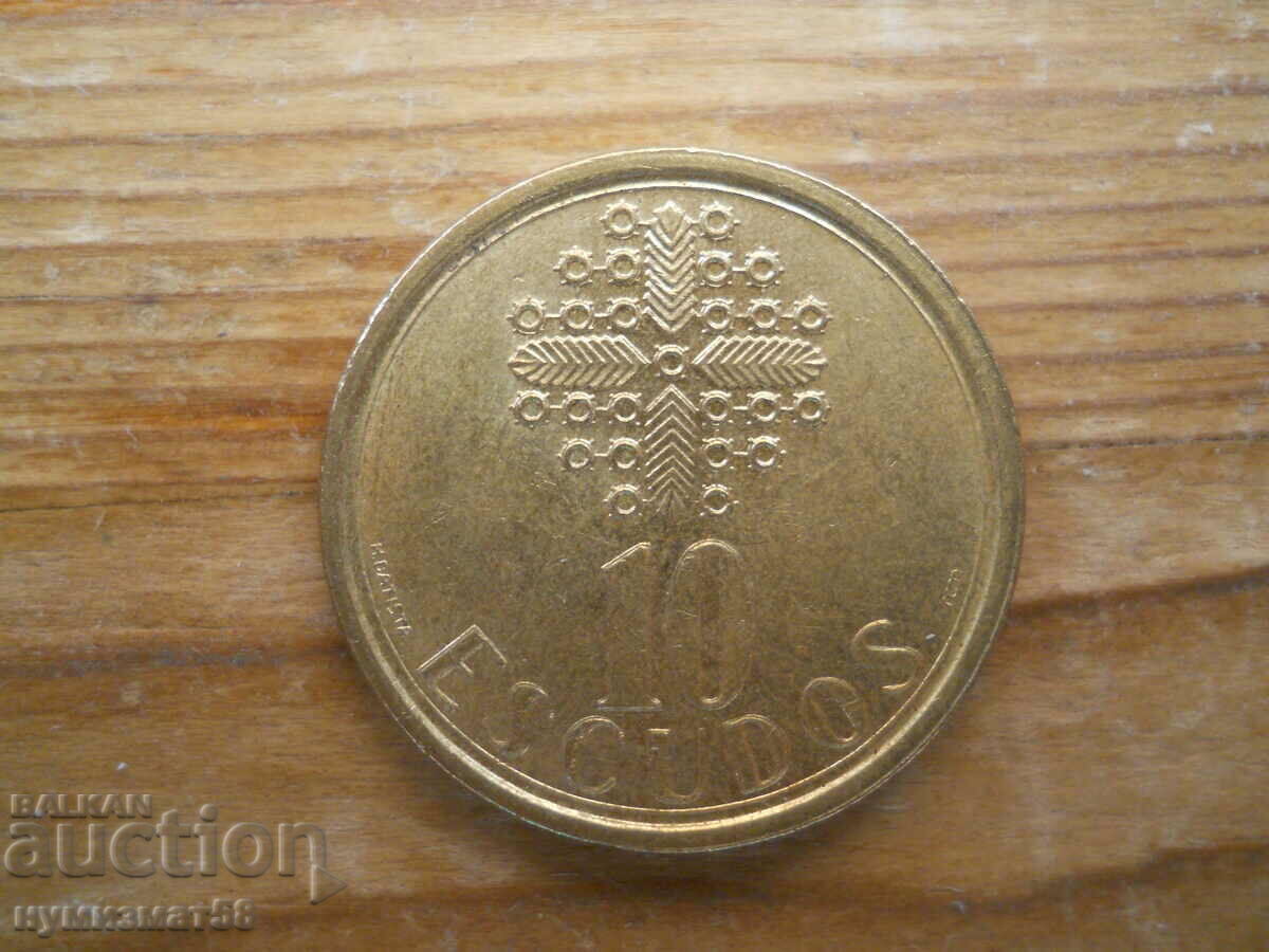 10 escudos 1988 - Portugal