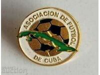 . BADGE SOC FOTBAL ASOCIATIA DE FOTBAL CUBA SOCA