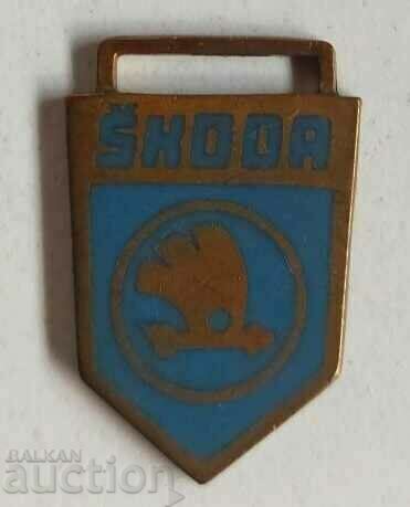 . SOC BADGE SEMN EMBLEMA SKODA SOCA