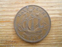 1/2 penny 1940 - Great Britain (King George VI)