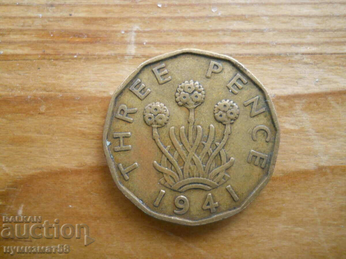 3 pence 1941 - Great Britain (King George VI)