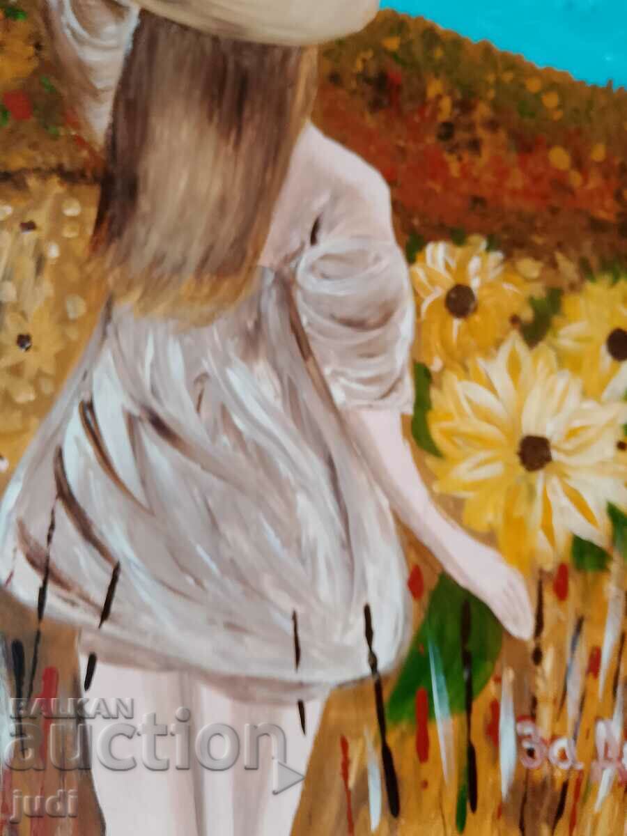 Παράδοση Ελαιογραφία καμβάς υπογεγραμμένη Παράδοση Ελαιογραφία καμβάς υπογεγραμμένη