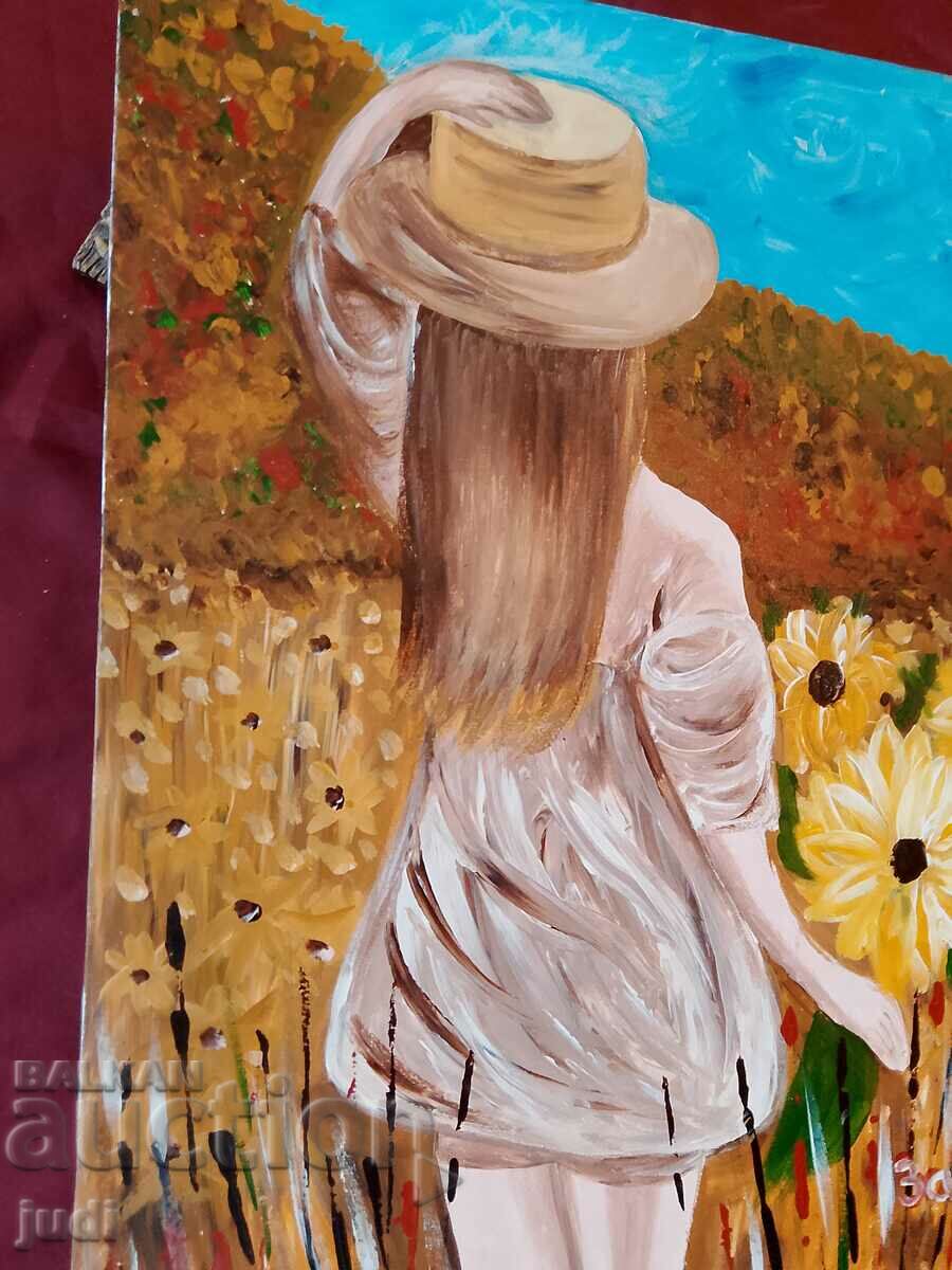 Ελαιογραφία καμβάς υπογεγραμμένη - 6 Ελαιογραφία καμβάς υπογεγραμμένη - 6