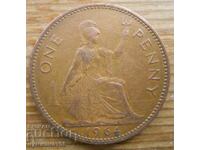 1 penny 1964 - Marea Britanie (Elizabeth II)