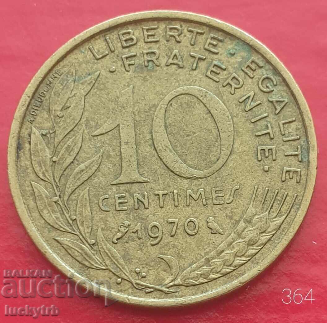 10 centimes 1970 - Γαλλία