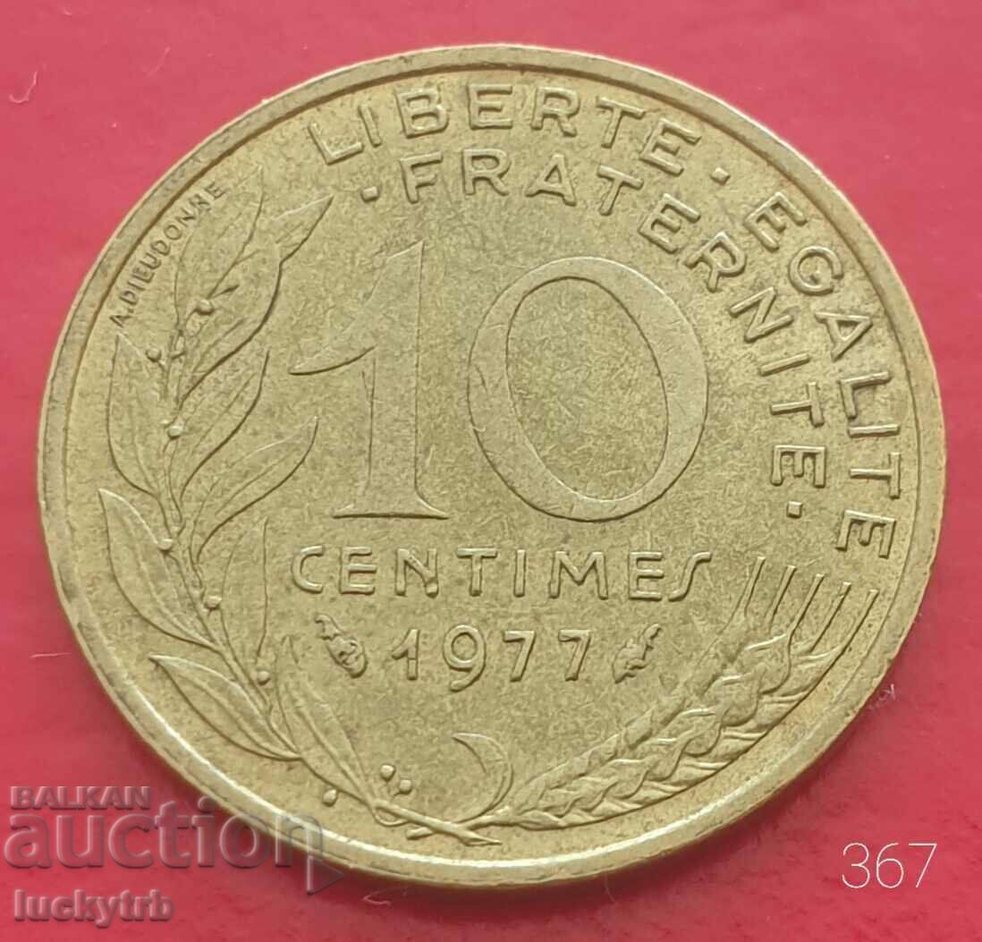 10 centimes 1977 - France 10 centimes 1977 - France