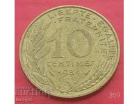 10 centimes 1984 - Γαλλία