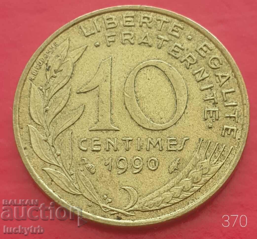 10 centimes 1990 - Γαλλία