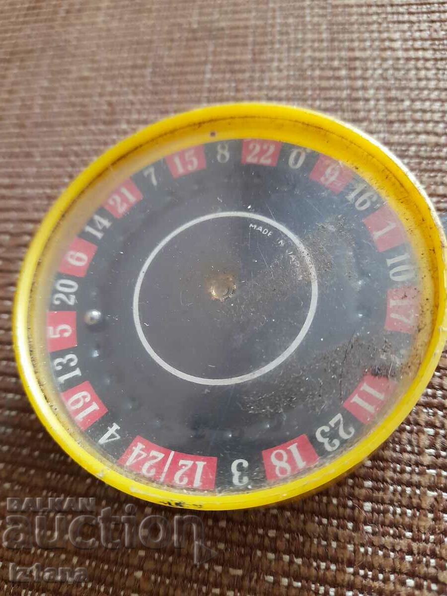 Old mini roulette game with price 27.00 BGN | € 13.80 Old mini roulette game with price 27.00 BGN | € 13.80