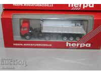 H0 1/87 HERPA MERCEDES BENZ DUMP TRUCK ΜΟΝΤΕΛΟ ΕΛΑΣΤΙΚΩΝ