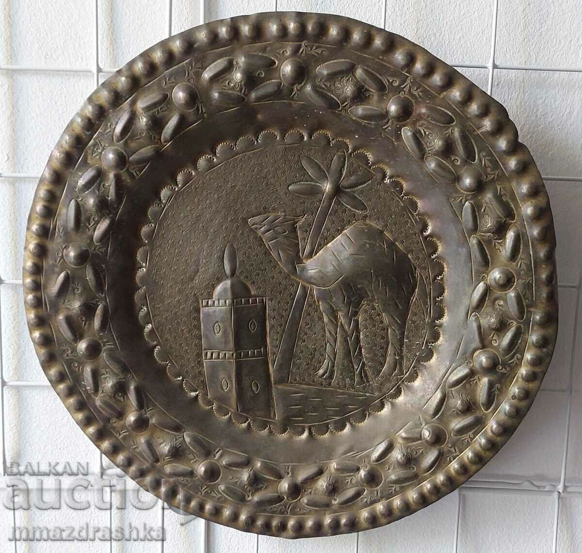 Bronze plate/panel