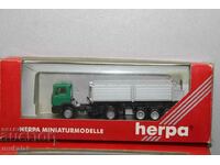 H0 1/87 HERPA MERCEDES BENZ DUMP TRUCK ΜΟΝΤΕΛΟ ΕΛΑΣΤΙΚΩΝ