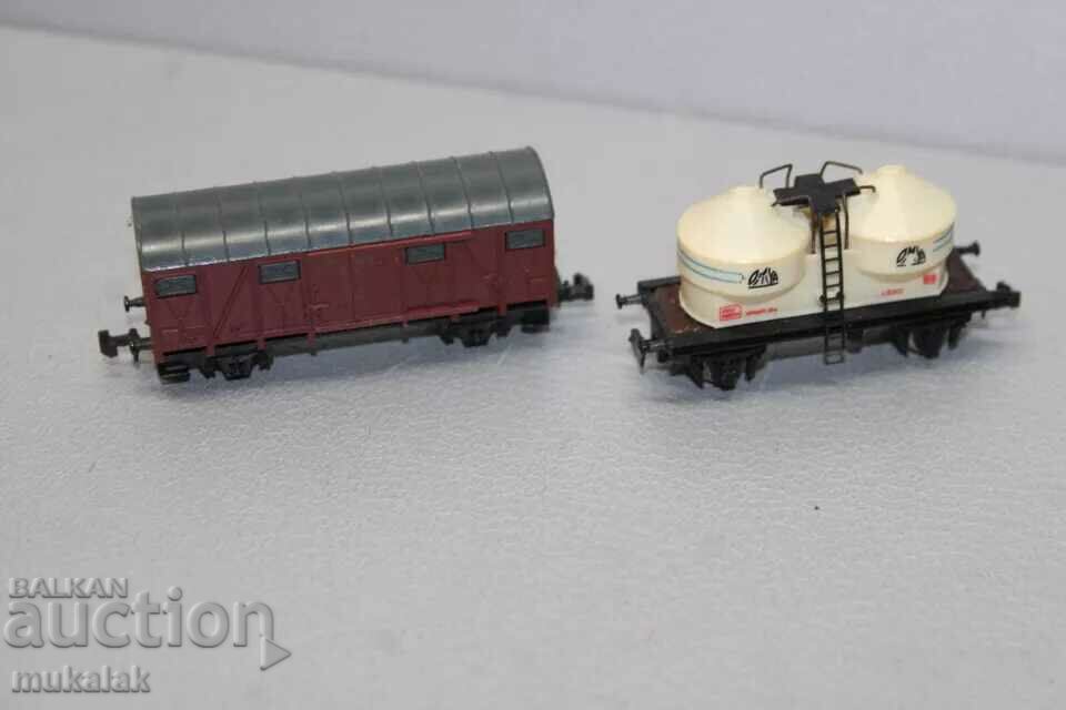 LIMA ''N'' LOCOMOTIVE VAGON TREN TREN CALE FERATA LOT 2 BR.