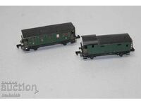 ARNOLD ''N'' SCALE LOCOMOTIVE WAGON TRAIN RAILWAY 2 BR.