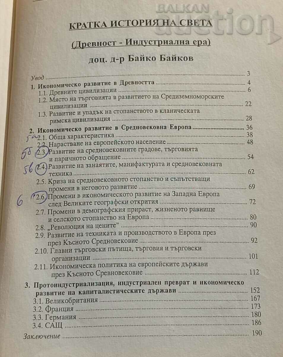 Auction A SHORT HISTORY OF THE WORLD BAIKO BAIKOV 2001 Auction A SHORT HISTORY OF THE WORLD BAIKO BAIKOV 2001