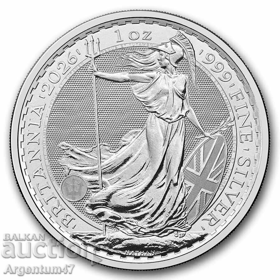 NEW!!! SILVER 1 OZ 2026 BRITANNIA - BRITANNIA NEW!!! SILVER 1 OZ 2026 BRITANNIA - BRITANNIA