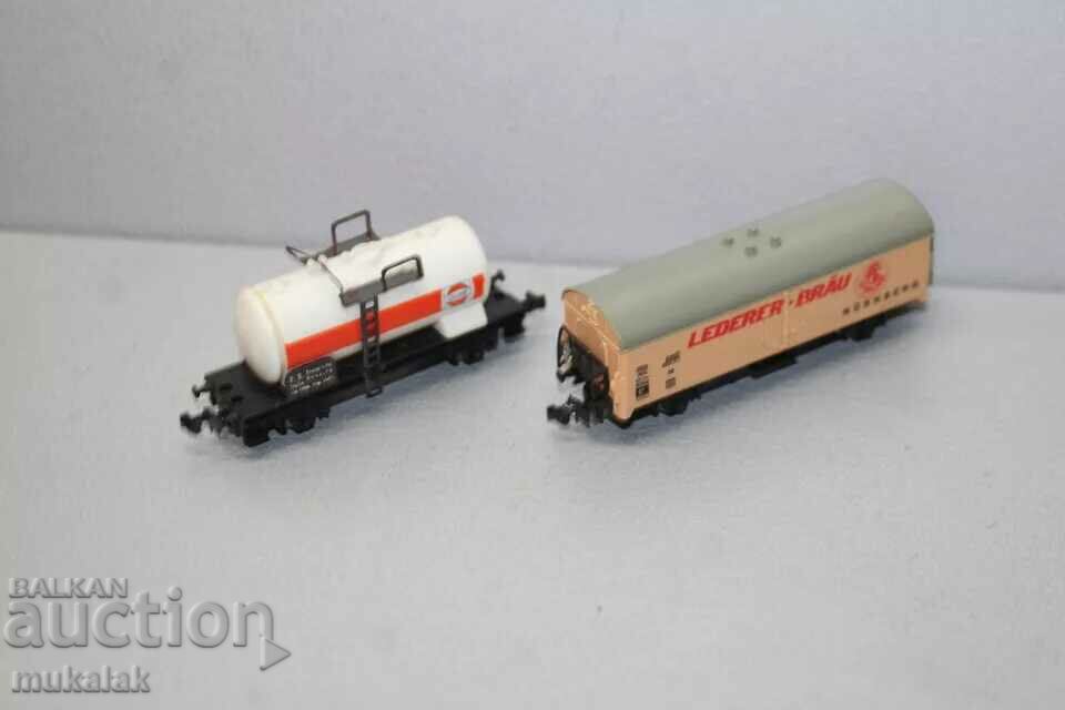 LIMA ''N'' LOCOMOTIVE VAGON TREN TREN CALE FERATA LOT 2 BR.