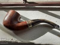 Old Peterson's branded pipe with silver ring