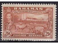 GB/Bahamas1947-KGVI-300 г.колонизация на остров Елефтера,MLH